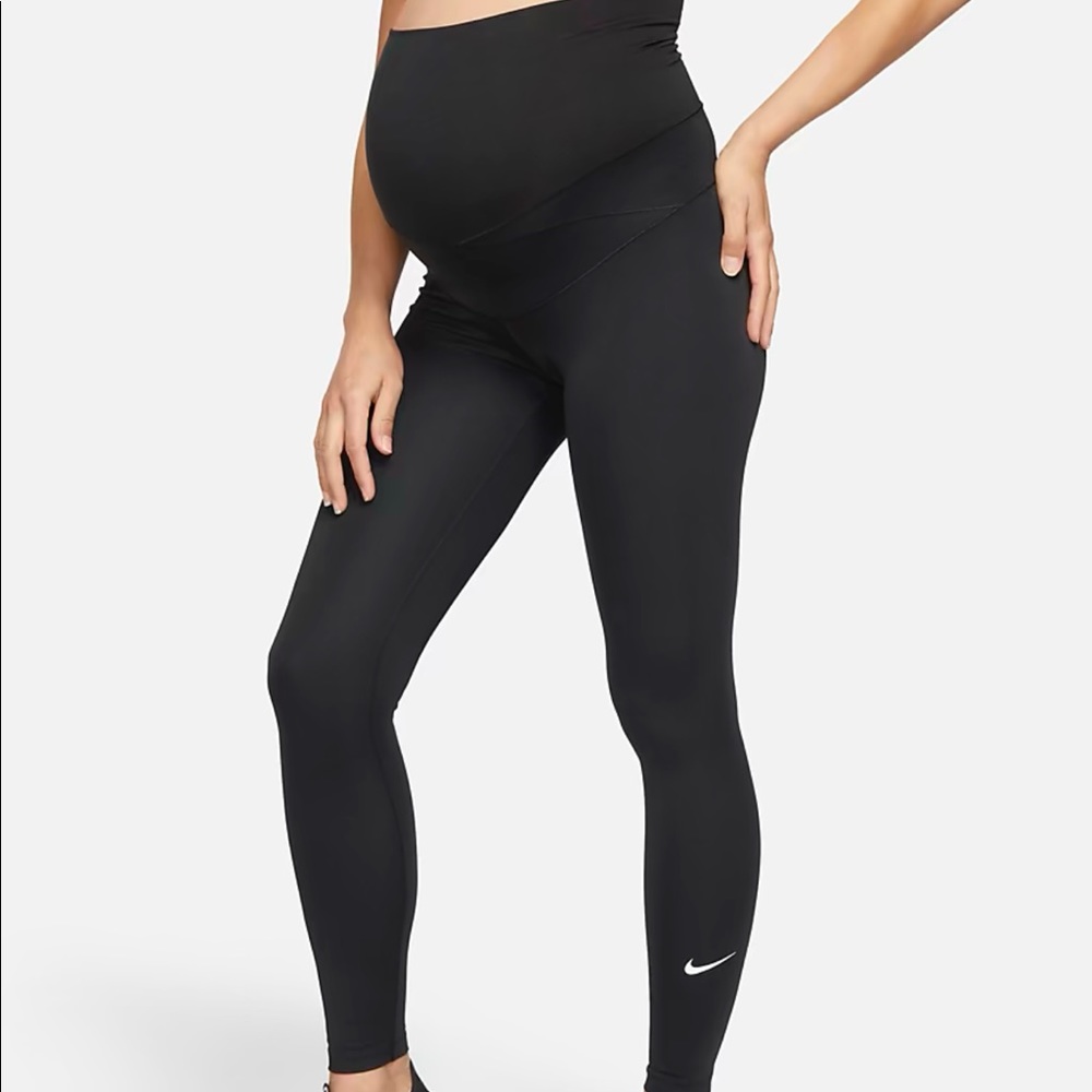 Nike One Dri Fit Maternity Leggings - sz Medium